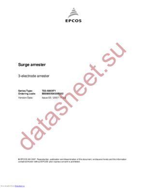 T83-A90XF1 datasheet  