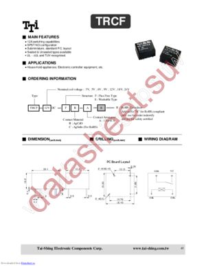 TRCF-24VDC-FC-A datasheet  