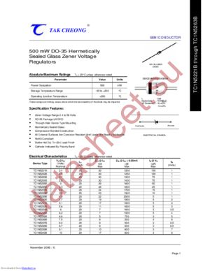TC1N5225B datasheet  