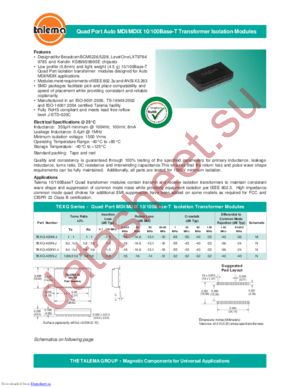 TEXQ-400N-J datasheet  