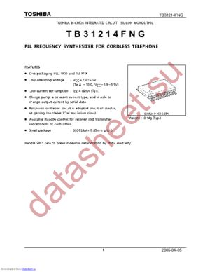 TB31214FNG datasheet  