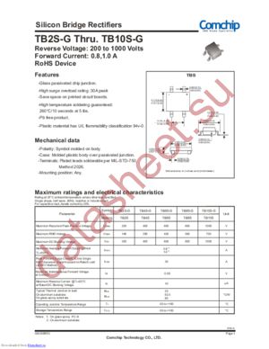 TB10S-G datasheet  