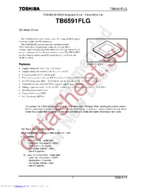 TB6591FLG datasheet  