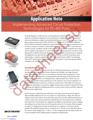 TBU-LAB2 datasheet  