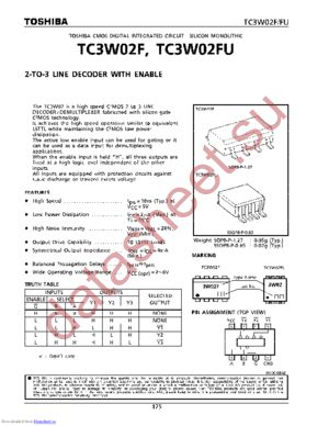TC3W02FUTE12L datasheet  