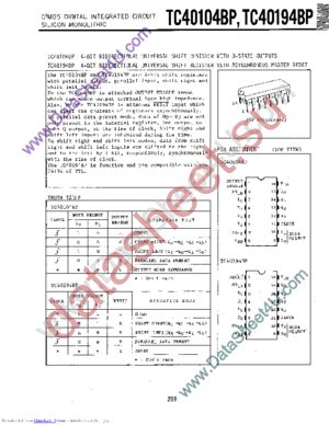 TC40104BP datasheet  