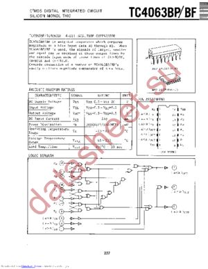 TC4063BF datasheet  