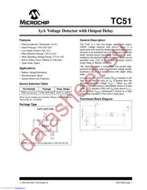 TC51N1802ECBTR datasheet  