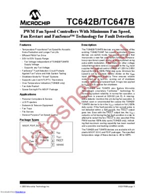 TC647BEOA713 datasheet  