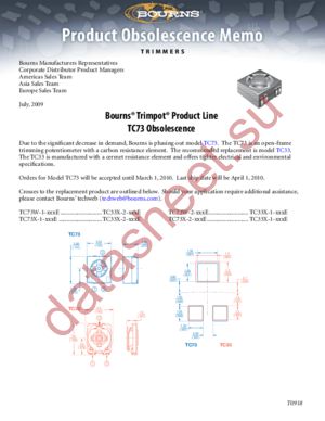 TC73X-1-502E datasheet  