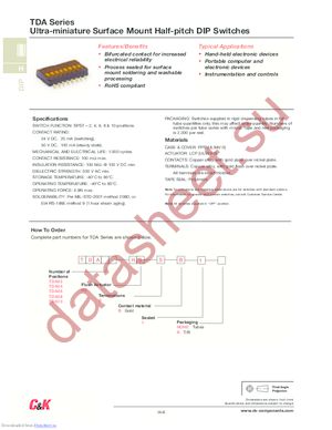 TDA10H0SB1R datasheet  