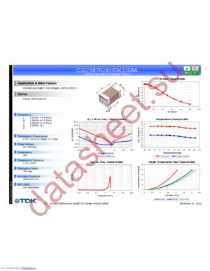 C3225X7R2A105K200AM datasheet  