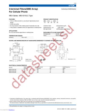 MEA1210LC100 datasheet  