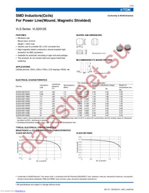 VLS2012E datasheet  