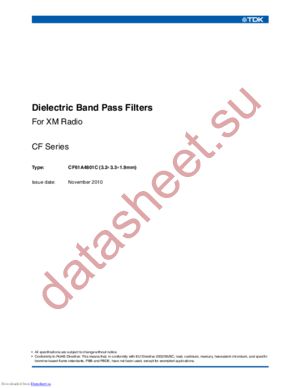 CF61A4801C datasheet  