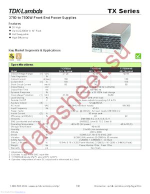 TX500048 datasheet  