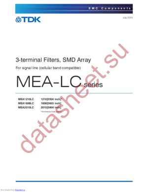 MEA1608LE360 datasheet  