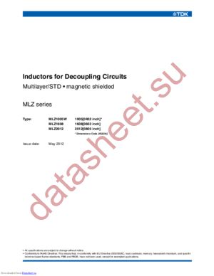 MLZ2012M4R7WT datasheet  