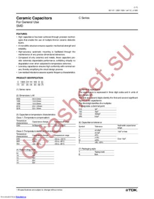 C1005X5R1E103K datasheet  