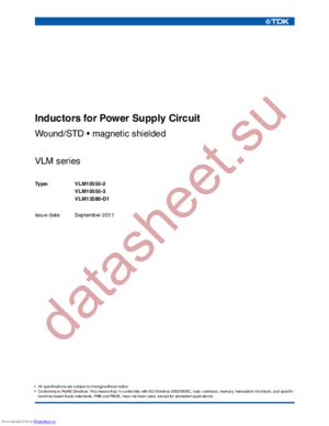 VLM10555T-R45M110-3 datasheet  