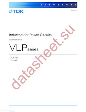 VLP6045LT-3R3N datasheet  
