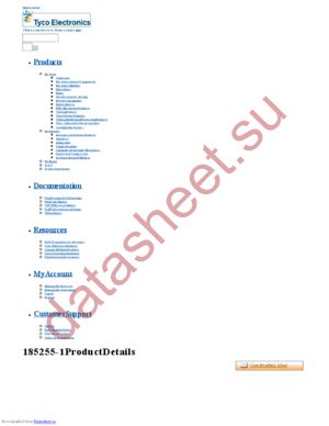 185255-1 datasheet  