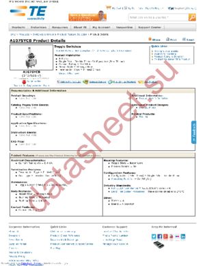 A107SYCB datasheet  