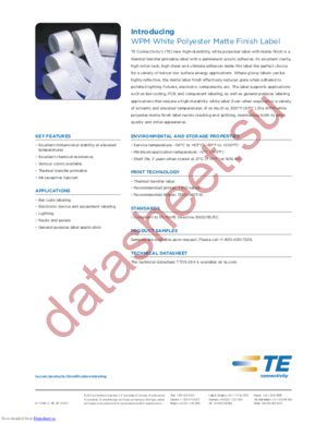 WPM-254254-10-9 datasheet  