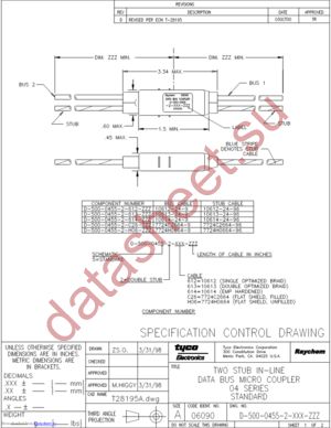 d500-0455-2-612-120 datasheet  