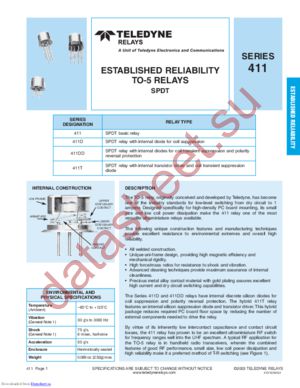 411-5 datasheet  