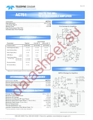 AC751 datasheet  