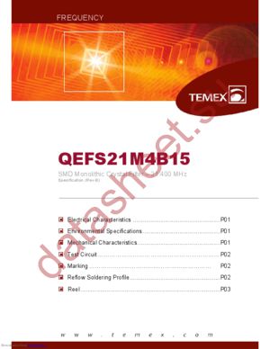 QEFS21M4B15 datasheet  