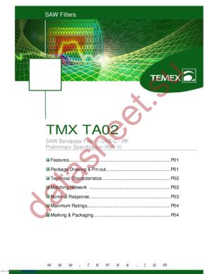 TMXTA02 datasheet  