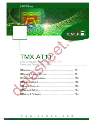 TMXAT11 datasheet  