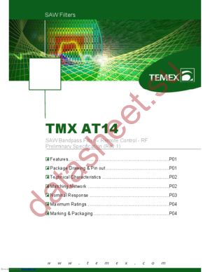 TMXAT14 datasheet  