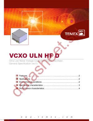 VCXOULNHFD datasheet  
