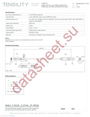 10-00772 datasheet  