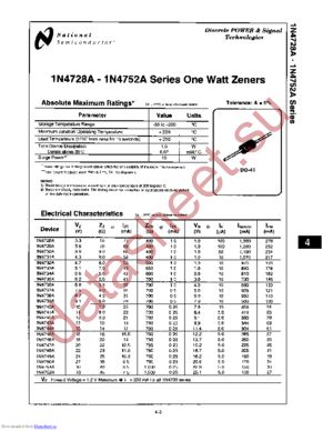 1N4734AT50A datasheet  