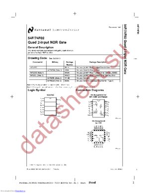 74F02SJC datasheet  