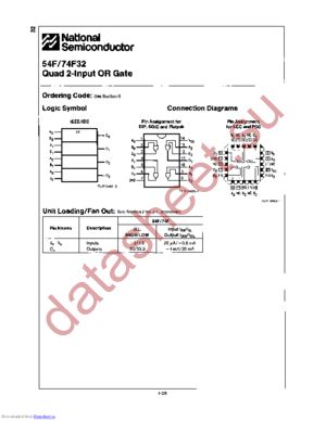 74F32PCQR datasheet  