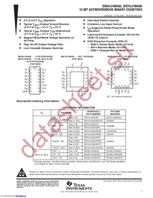 LV4040A datasheet  