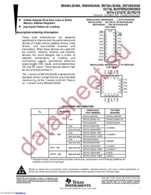 AS240A datasheet  