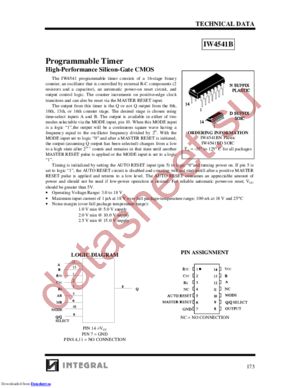 IW4541BD datasheet  