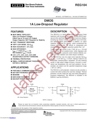 REG104GA-3-2K5G4 datasheet  