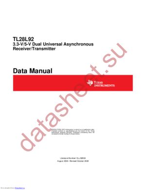 TL28L92IFRR datasheet  