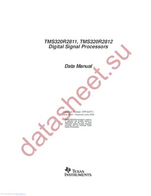 TMS320R2812_06 datasheet  