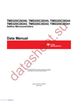TMS320C28344 datasheet  