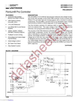 UCC3880-x datasheet  