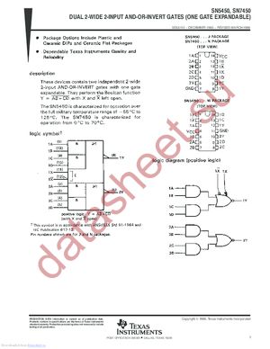 M38510/00501BCA datasheet  