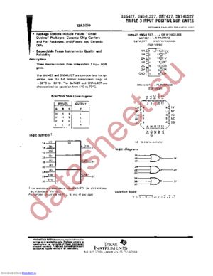 JM38510/00404BCA datasheet  